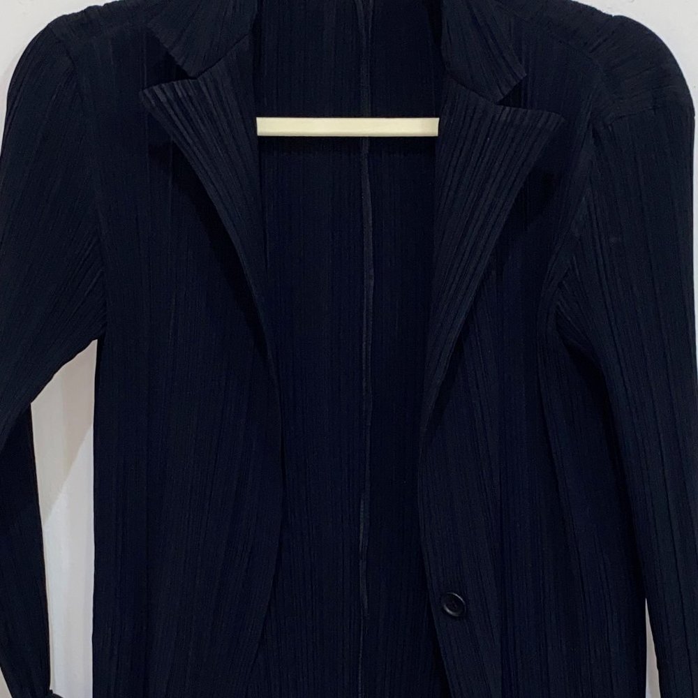 Issey Miyake Black Tie / Formal Pant Suit